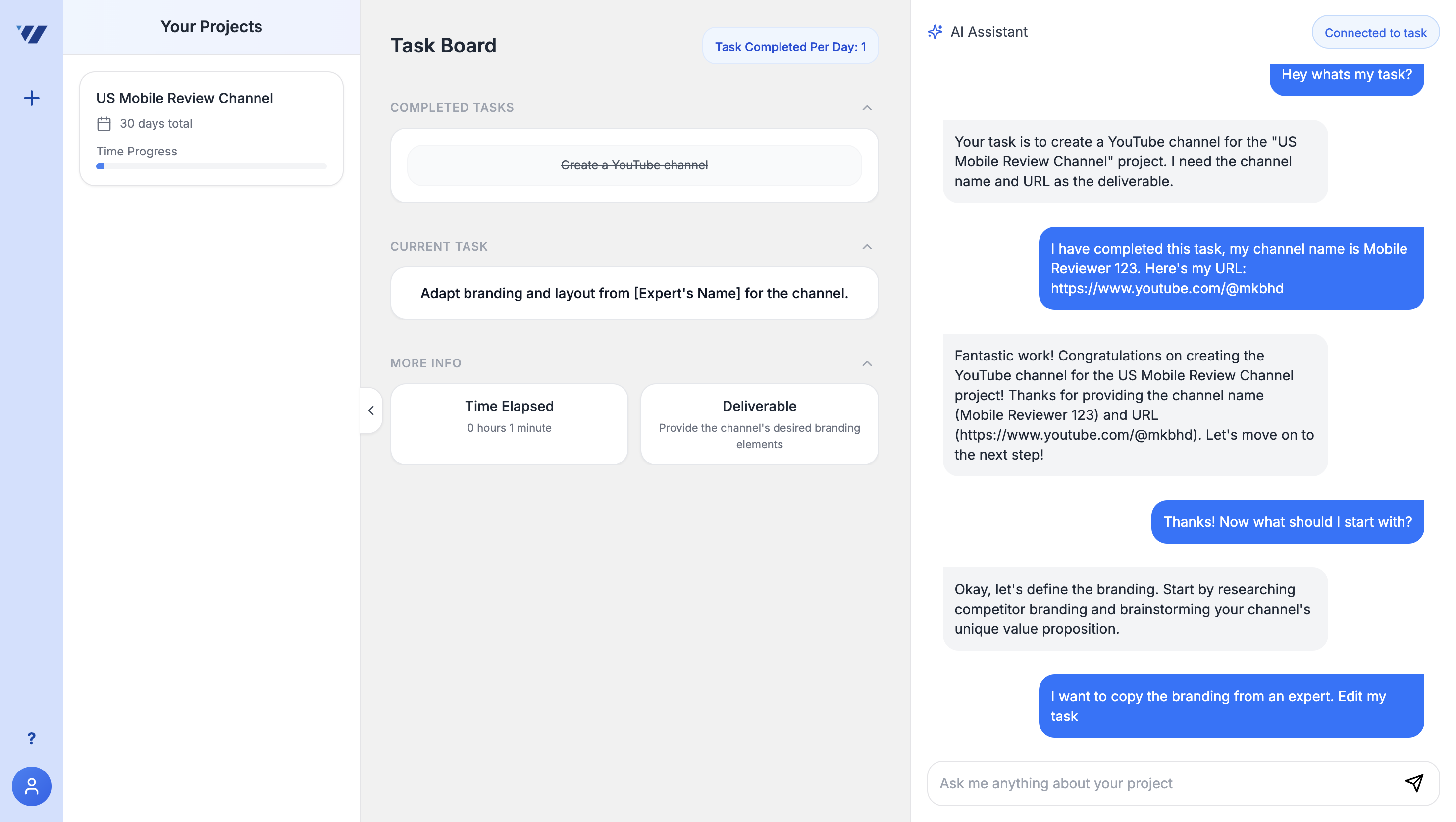 Xanager dashboard